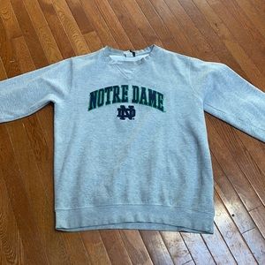 Notre Dame crewneck
